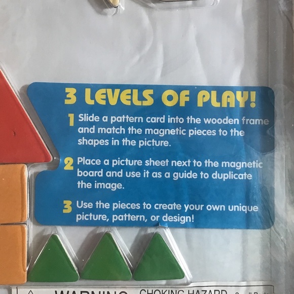 M&D wooden magnetic pattern block kit - Picture 8 of 15